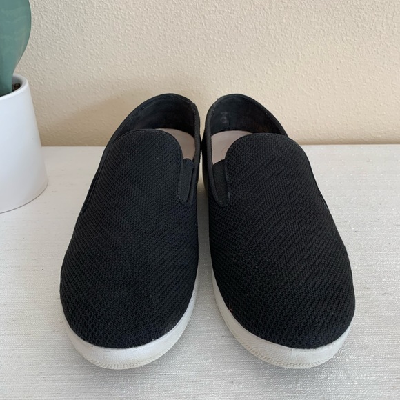 Fitflop Shoes Fitflop Black Mesh Slip On Casual Sneakers Womans 85